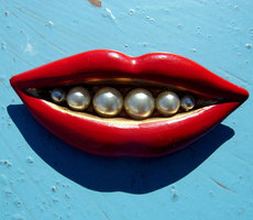 Lip-brooch