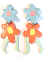 Double-flower-earrings